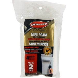 Dynamic HM005314 Mini Foam Roller Refill 10-Pack 4-Inch